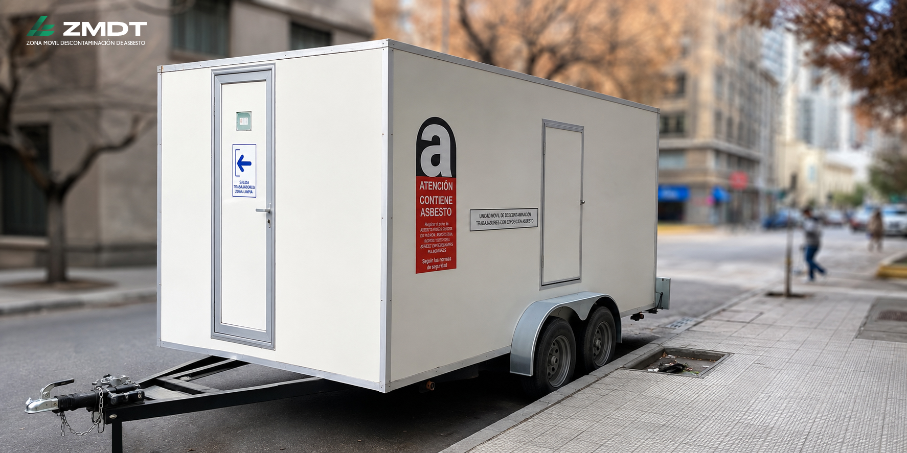 Servicios de Arriendo de Zona Móvil de Descontaminación de Asbesto